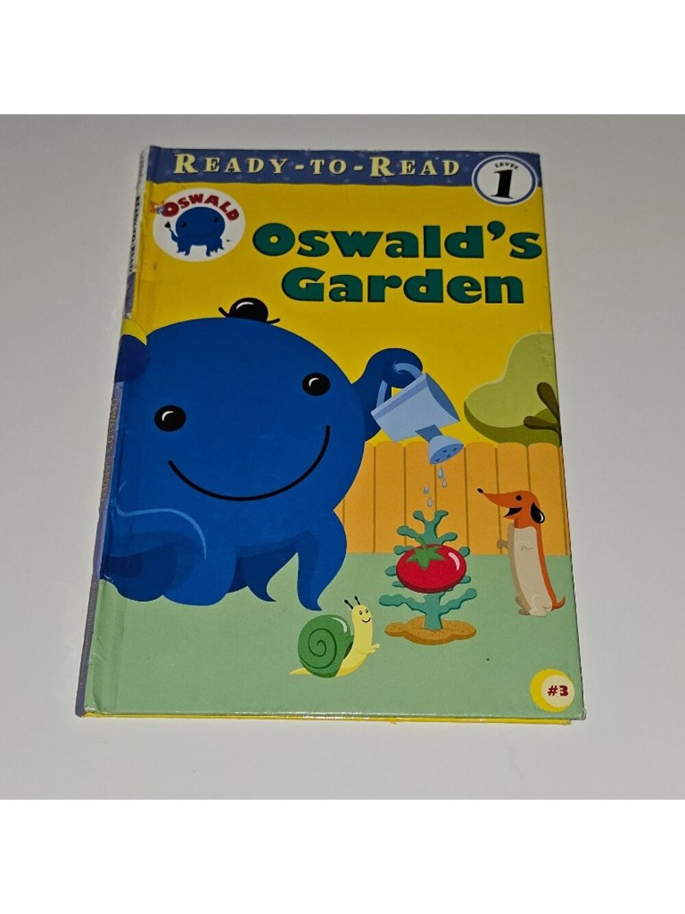 VTG Oswald's Garden Hardcover Book Ready-To-Read Level 1 Nick Jr READ AS IS
